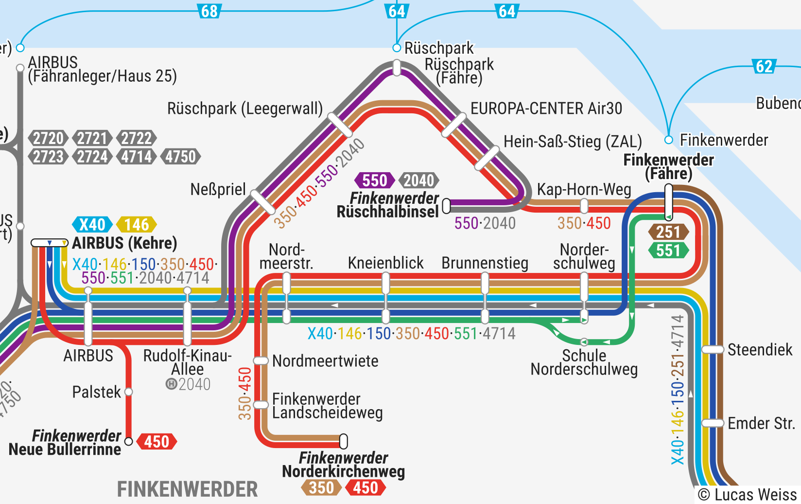 Netzplan Finkenwerder 2024