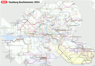 Busliniennetz Hamburg (verkleinert)