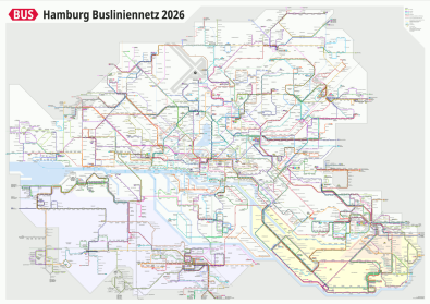 Busliniennetz Hamburg
