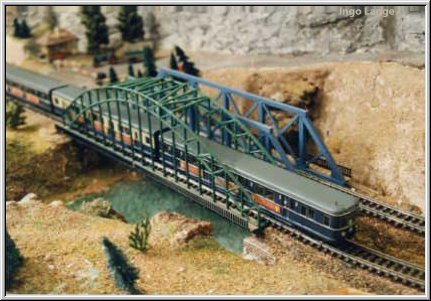 Das fertige Modell in etwas untypischer Landschaft I